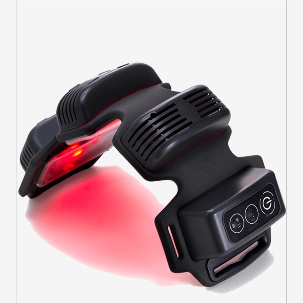 FlexBeam Infrared LED Light Therapy Recovery Wearable Device Charcoal